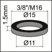 Gumowa uszczelka do perlatora M16x1 oraz 3/8''